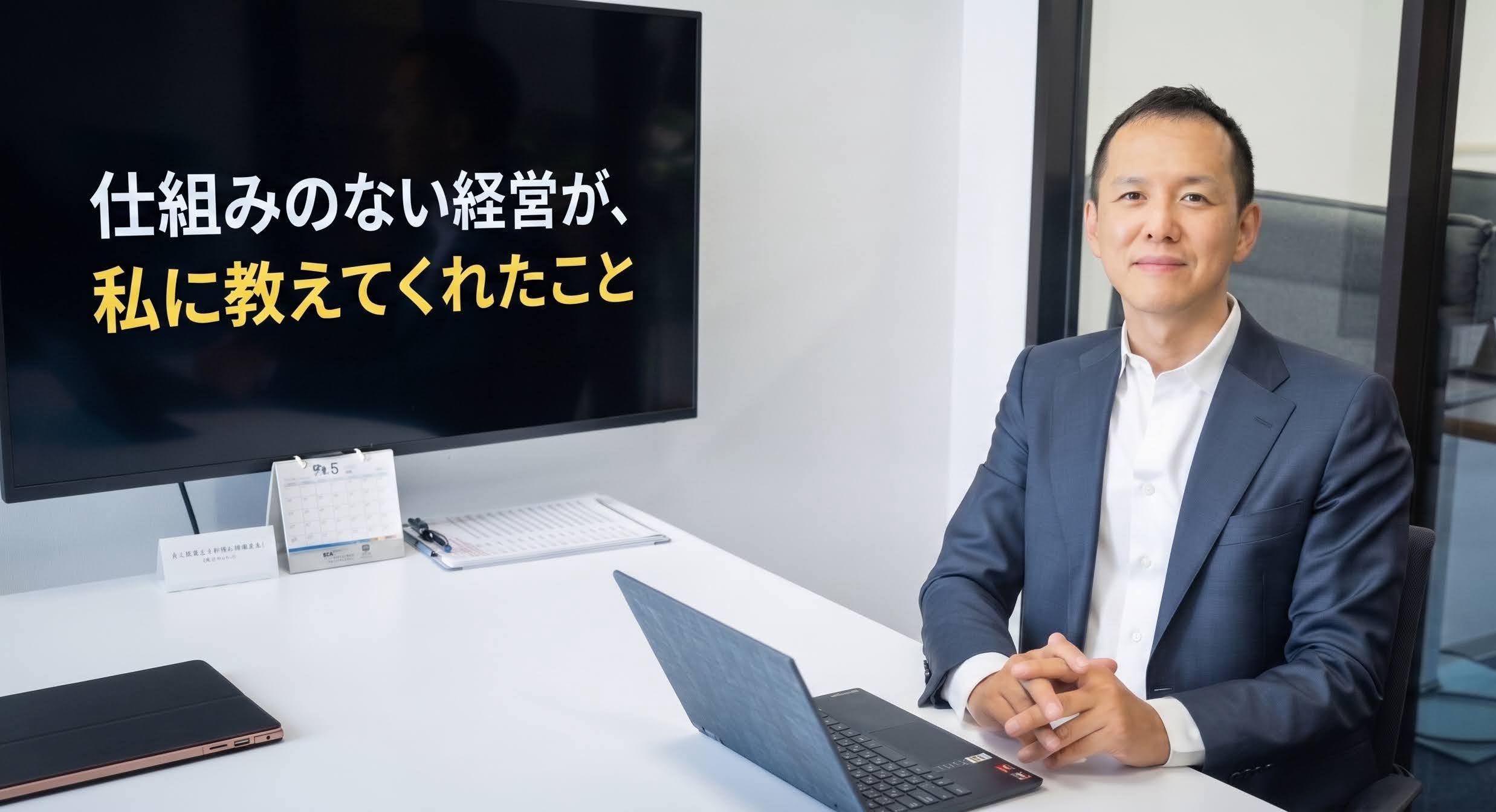 仕組みのない経営が、私に教えてくれたこと